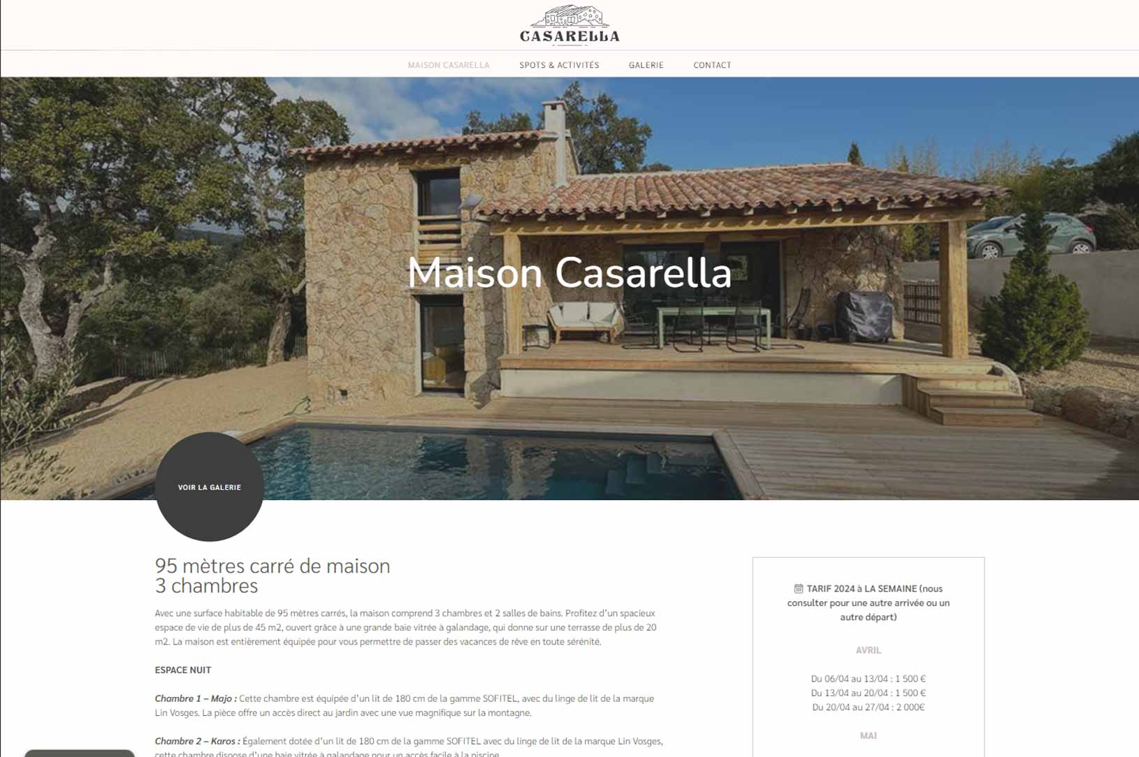 Maison Casarella en Corse