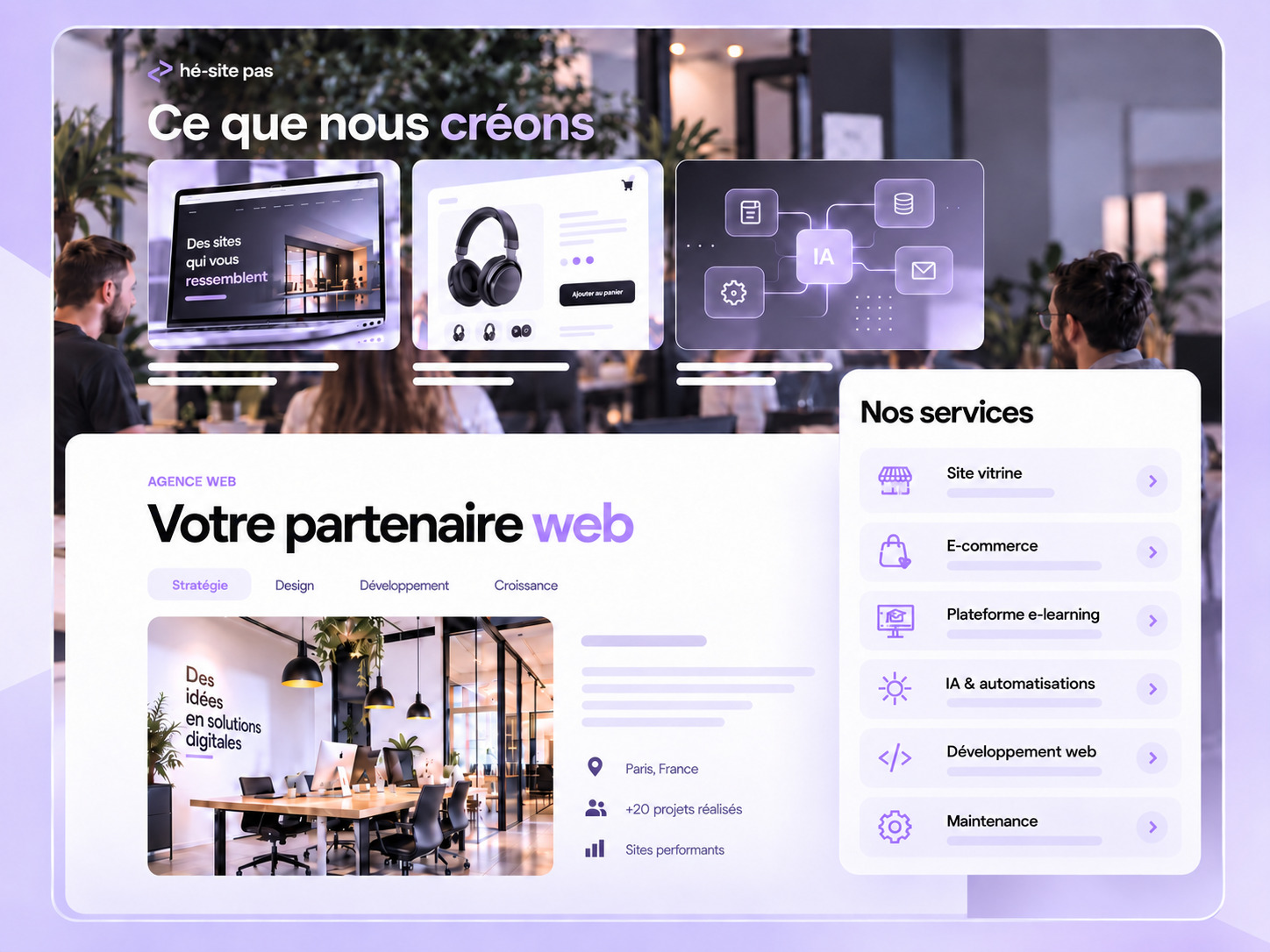 Bien plus qu’un site internet : un accompagnement web complet